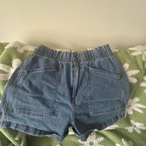Vigoss Blue Jean Shorts Classic Denim Style